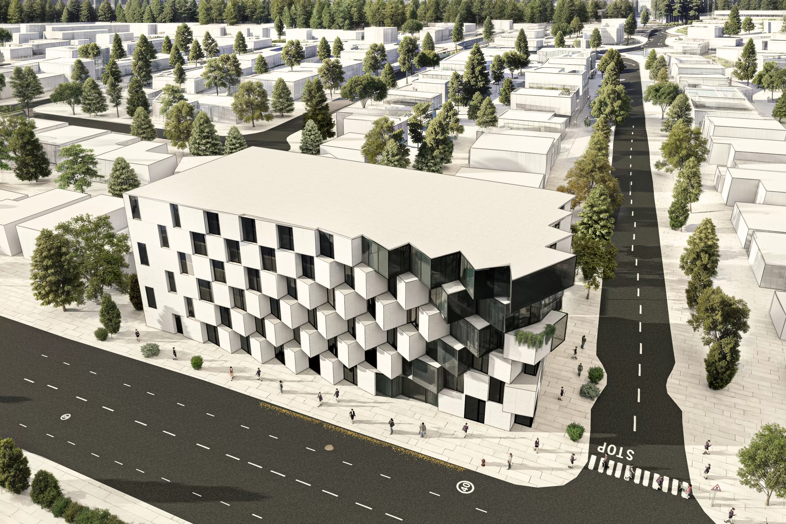 Bayview Residences top front view by 6ix group